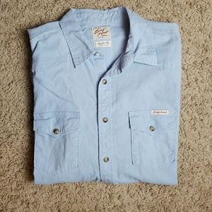 Lucky Brand light blue button down long sleeve